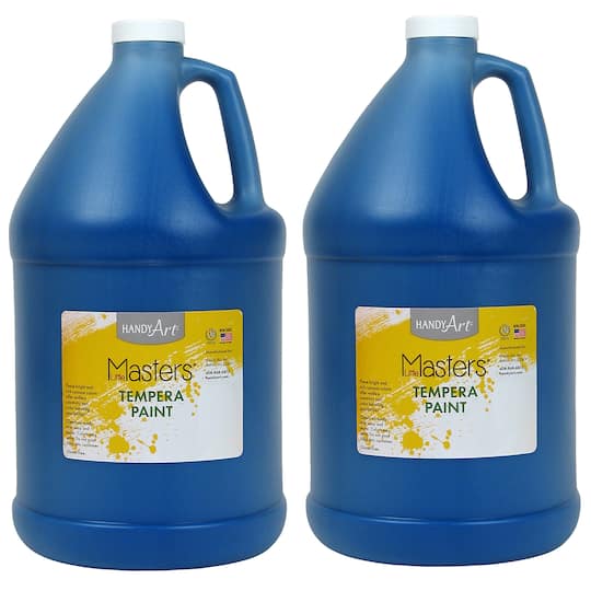 Handy Art® Little Masters® Tempera Paint Gallon, 2ct. in Blue | 128 fl oz | Michaels®